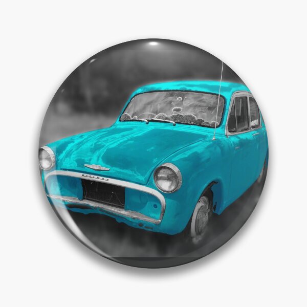 Item preview, Hillman Minx - aqua designed and sold by nonny.