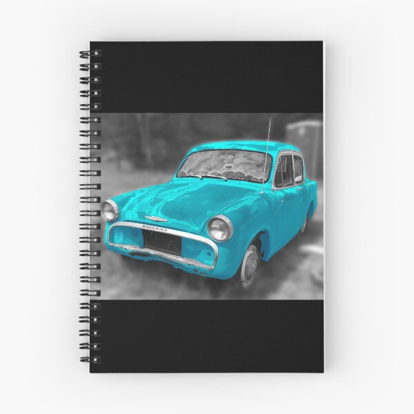 Item preview, Hillman Minx - aqua designed and sold by nonny.