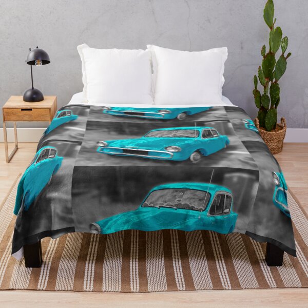 Item preview, Hillman Minx - aqua designed and sold by nonny.