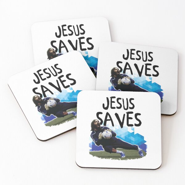 Item preview, Jesus Saves ( SOCCER ) designed and sold by mqdesigns13.