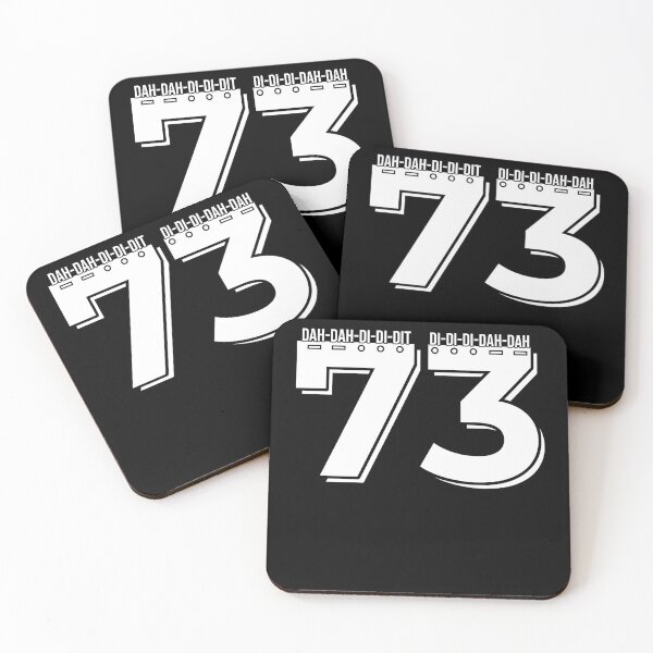 Item preview, 73 Best Regards Morse Translation Funny Amateur Ham Radio designed and sold by MarioShirtWorld.