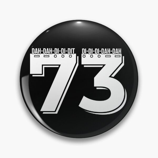 Item preview, 73 Best Regards Morse Translation Funny Amateur Ham Radio designed and sold by MarioShirtWorld.