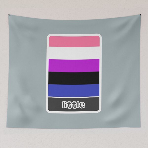 Item preview, Flag Tag (Genderfluid(Little)) designed and sold by MyRedBottom.