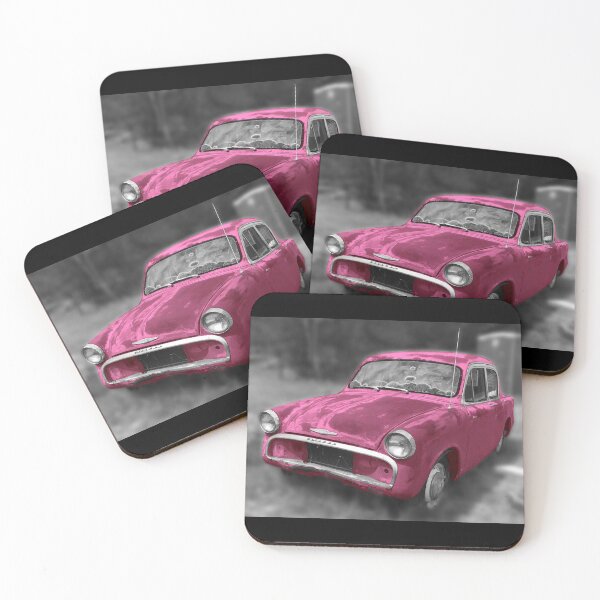Item preview, Hillman Minx - pink designed and sold by nonny.