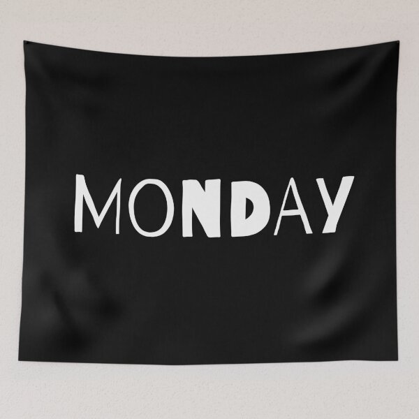Item preview, Monday designed and sold by Happy  Holiday.