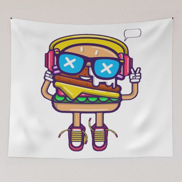 Item preview,  burger design designed and sold by Dotamot.