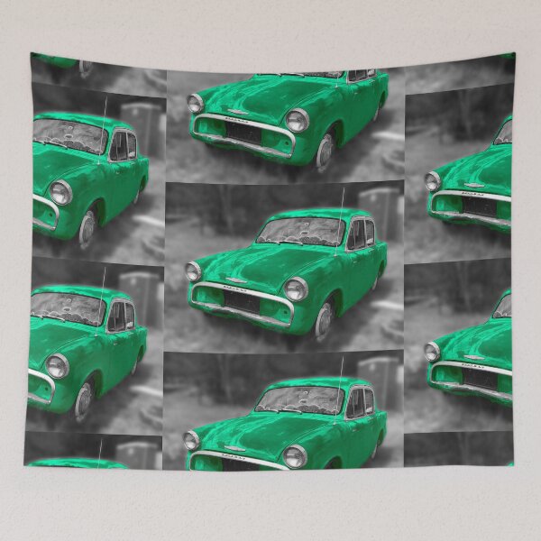 Item preview, Hillman Minx - green designed and sold by nonny.