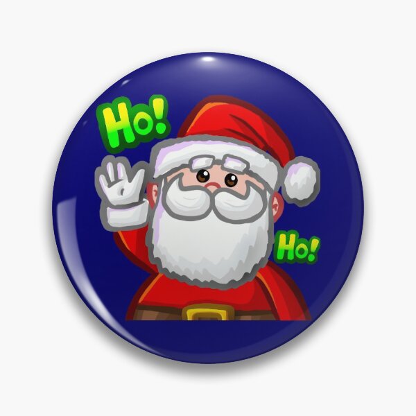 Item preview, Santa Clause Christmas Emote designed and sold by Ink Standy.