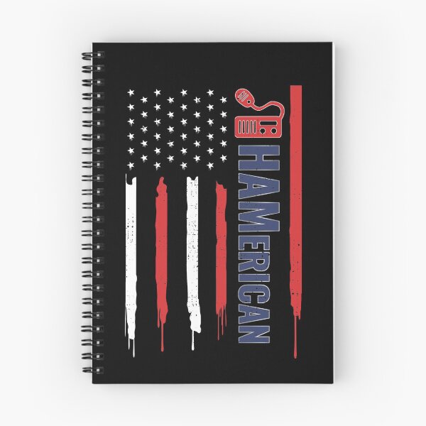 Item preview, Funny Patriotic Amateur Ham Radio Operator USA Flag 4th July designed and sold by MarioShirtWorld.