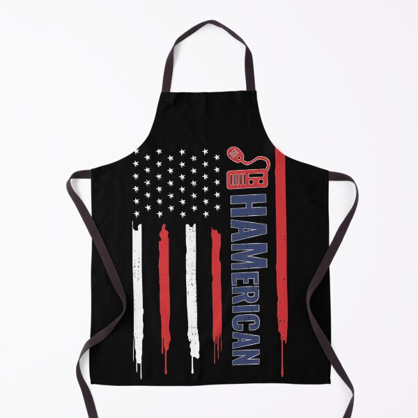 Item preview, Funny Patriotic Amateur Ham Radio Operator USA Flag 4th July designed and sold by MarioShirtWorld.