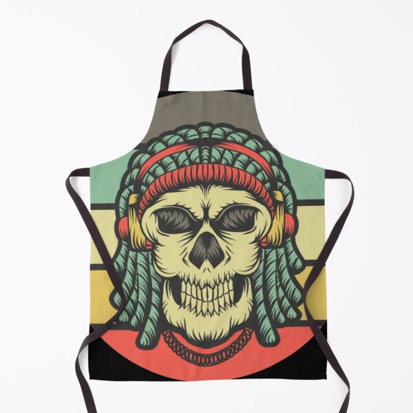 Item preview, Retro braided skull designed and sold by Rakos-Merch.