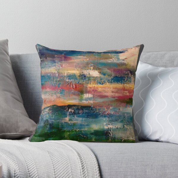 a piece of creation Throw Pillow