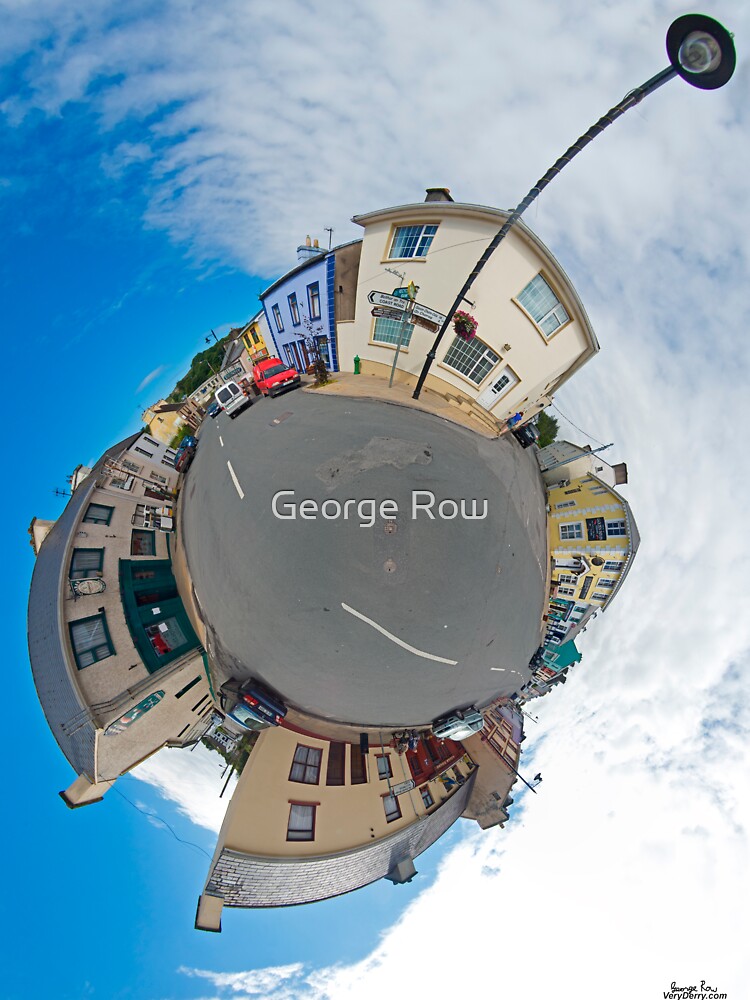 Kilcar Main Street - Sky Out by VeryIreland