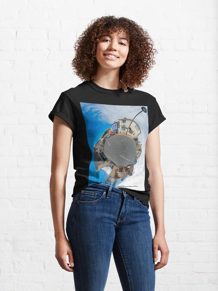 Alternate view of Kilcar Main Street - Sky Out Classic T-Shirt