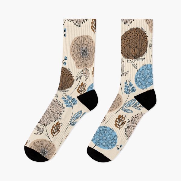 Item preview, Lovely Flowers of Summer - Baby Blue infused designed and sold by Print N Stuff by Cristina Stancu.