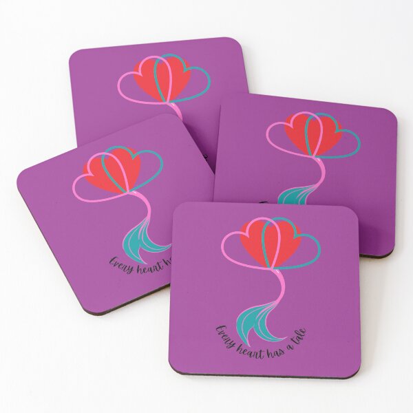 Item preview, Every heart has a tale. Symbolic representation of the story of the heart. designed and sold by HopeMerc.