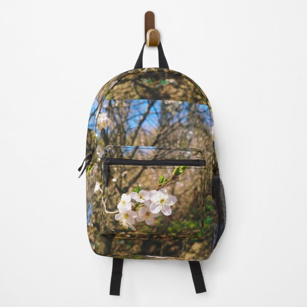 Item preview, Cherry tree in blossom, natural background, yearly spring designed and sold by helenkaiy.