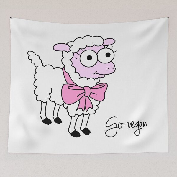 Item preview, Shep Sheep Go vegan designed and sold by Violet Girl.