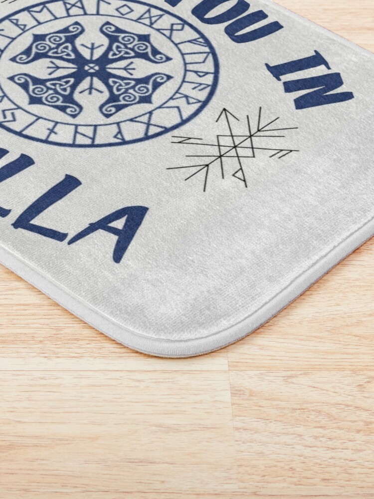 See You in Valhalla Bath Mat