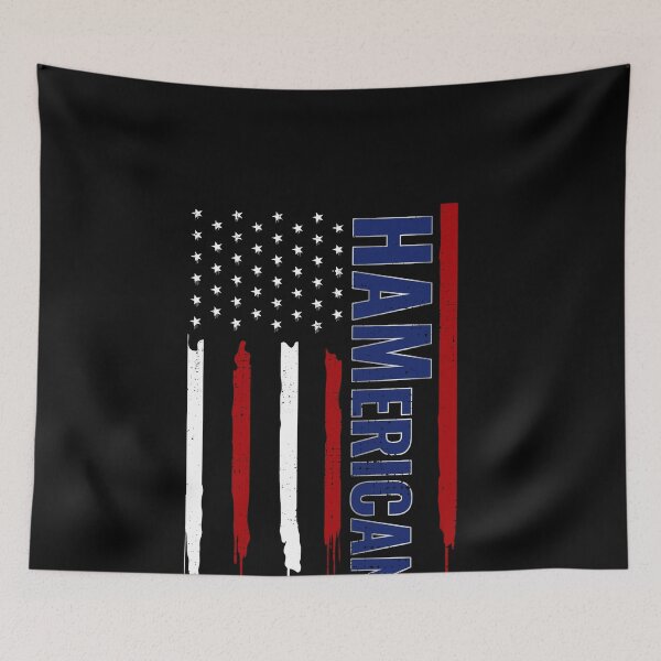 Item preview, Funny Amateur Ham Radio Tee 4th July USA Flag Patriotic Nerd CW Operator is the perfect gift for designed and sold by MarioShirtWorld.