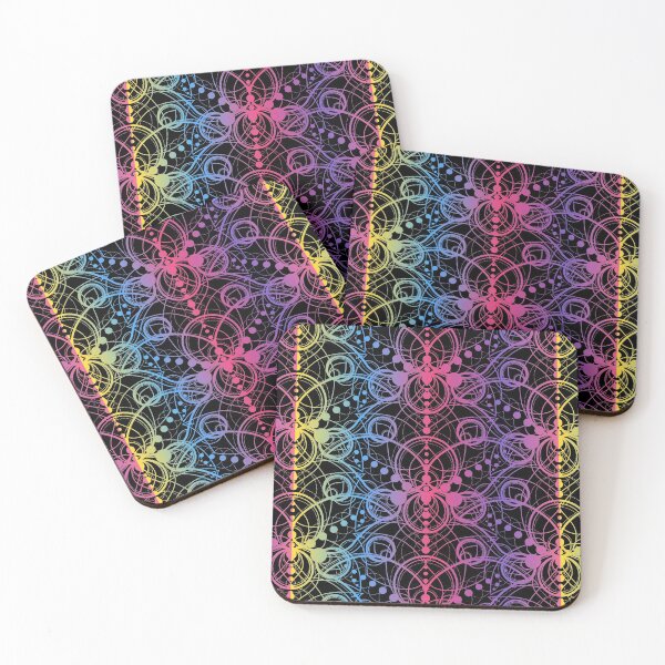 Item preview, Colored lotus patterns graphic  designed and sold by Openspace2020.