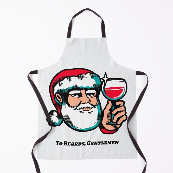 Item preview, Santa Claus Toasting To Beards designed and sold by BravenWild.