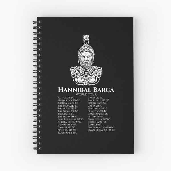 Item preview, Hannibal Barca World Tour - Second Punic War - Carthaginian History designed and sold by Styrman.