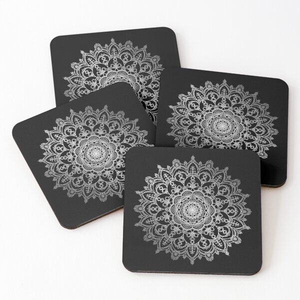 Item preview, Silver mandala designed and sold by felinefeelings.