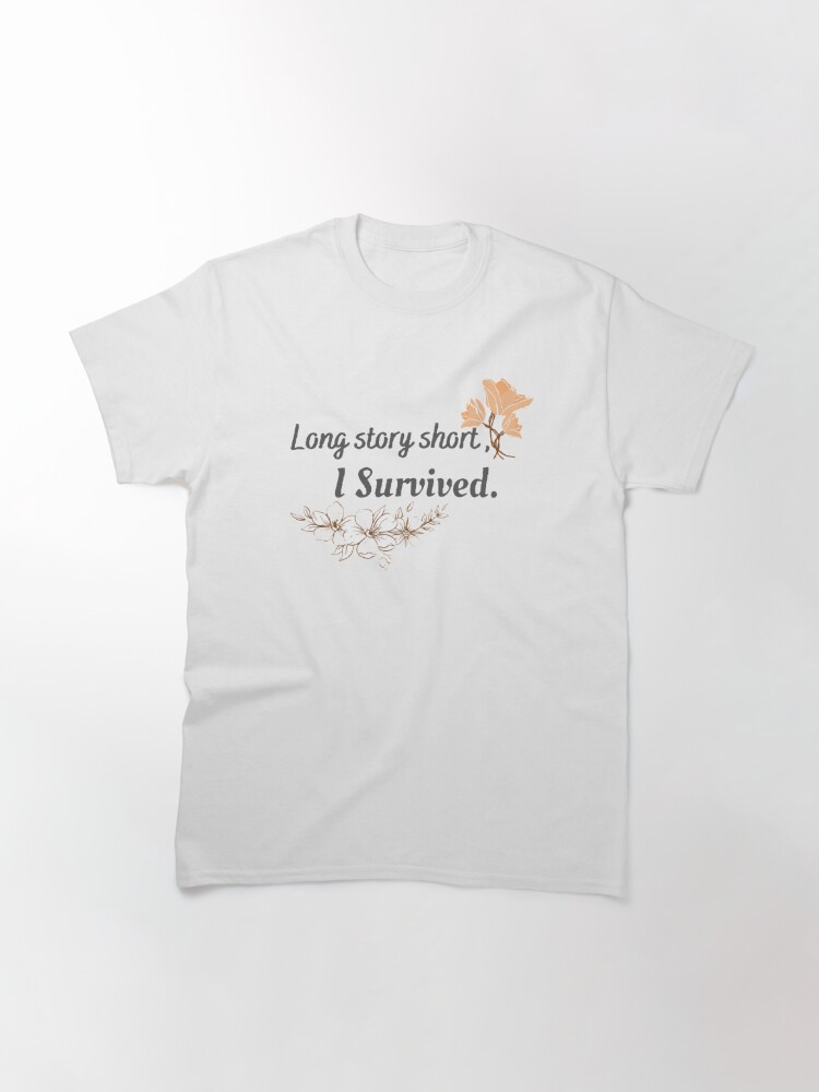 Long Story Short I Survived Tee Shirt Taylor Swift Fan -  Norway