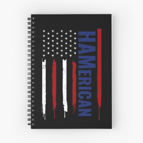 Item preview, Funny Patriotic Amateur Ham Radio Operator USA Flag 4th July designed and sold by MarioShirtWorld.