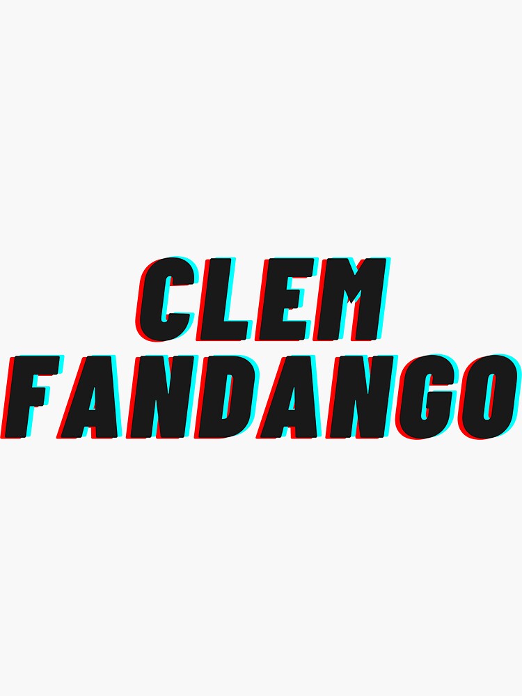 "Toast of London Clem Fandango" Sticker for Sale by Exotico Redbubble