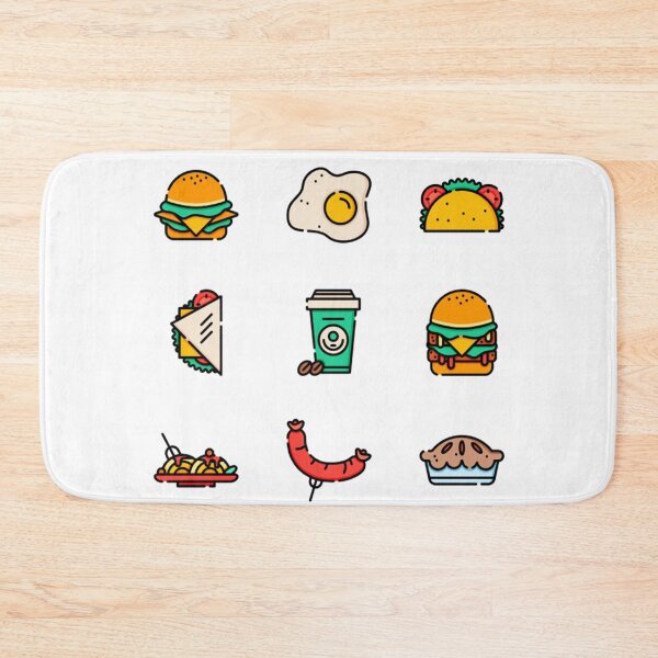 Item preview, Yummy Food Sticker Pack designed and sold by Piosenka Art.