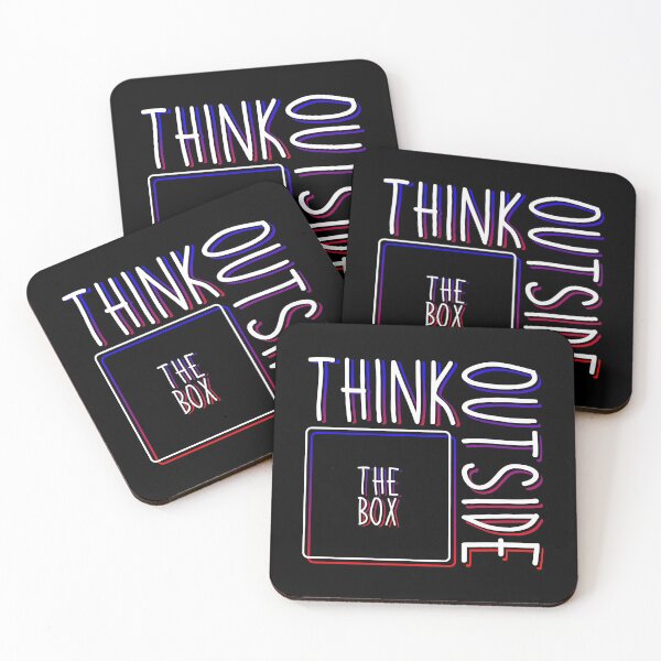 Item preview, Think Outside The Box Colorful designed and sold by RADesigns21.