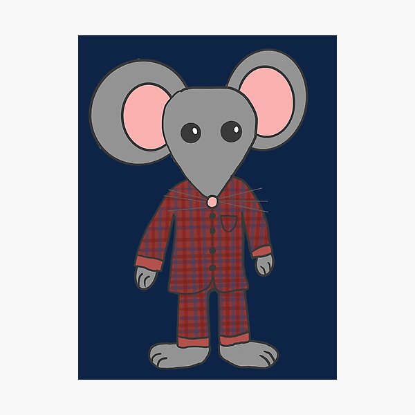 Artikelvorschau, Maus in PJs entworfen und verkauft von Geometrico22.