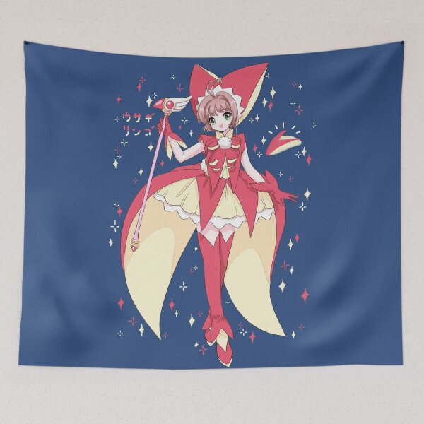Item preview, Cardcaptor Sakura Winter Red Bunny Kinomoto designed and sold by PopsugarUnicorn.