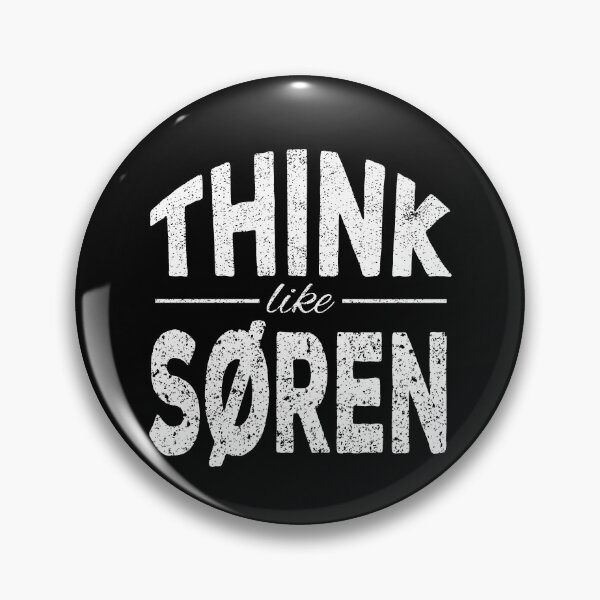 Item preview, Think like Søren Kierkegaard designed and sold by lolquotes.