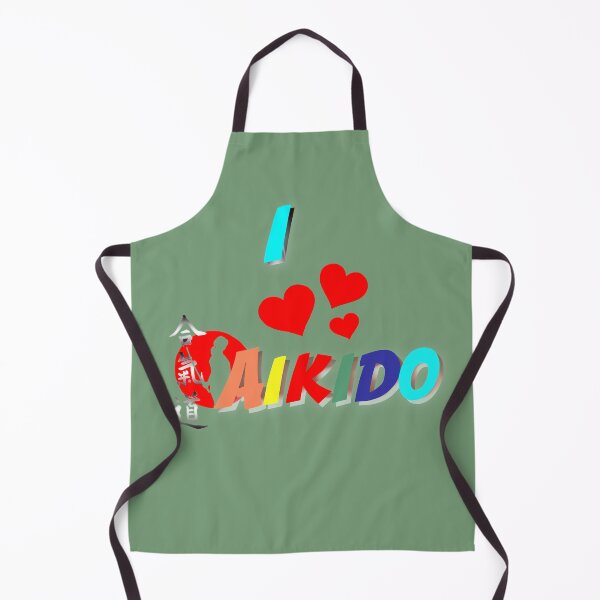 Item preview, I Love Aikido - Martial Arts Design designed and sold by Zanshin-Art.