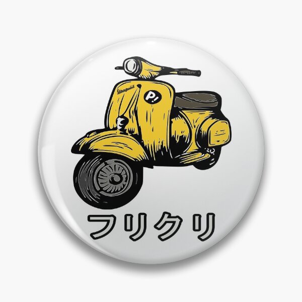 Item preview, FLCL Anime - Yellow Scooter designed and sold by jacob-jendrey.