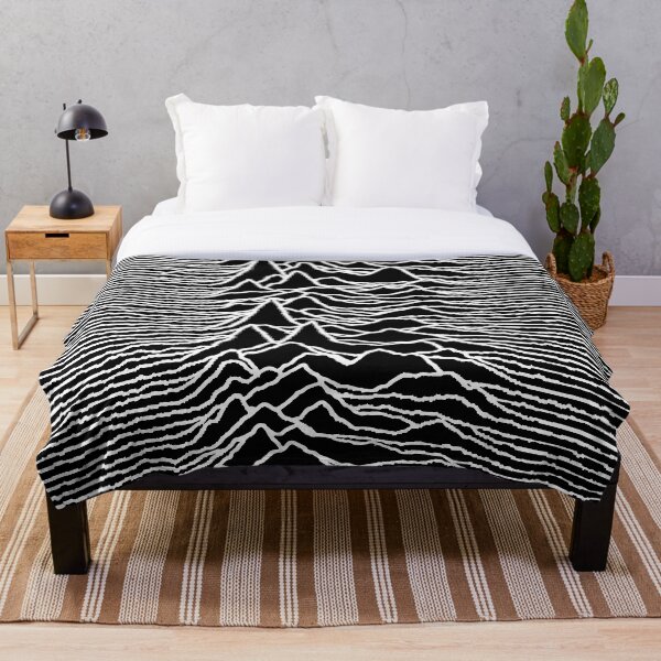 Unknown Pleasures Throw Blanket