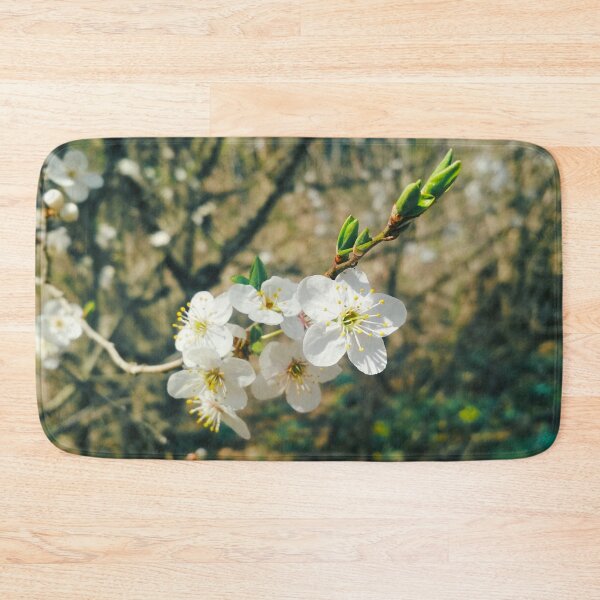 Item preview, Cherry tree in blossom, natural background, yearly spring  designed and sold by helenkaiy.