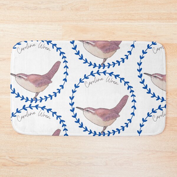 Item preview, Carolina Wren bird species art illustration  designed and sold by TheWaterBirds.