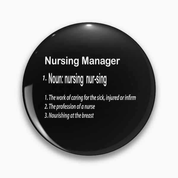 Item preview, Nursing Manager Definition  ,funny Nursing  gift designed and sold by ourpretty.
