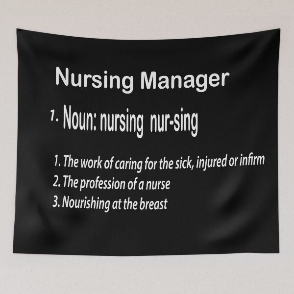 Item preview, Nursing Manager Definition  ,funny Nursing  gift designed and sold by ourpretty.