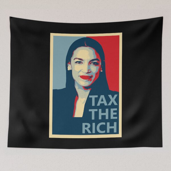 Item preview, AOC Tax The Rich designed and sold by DannyAndCo.