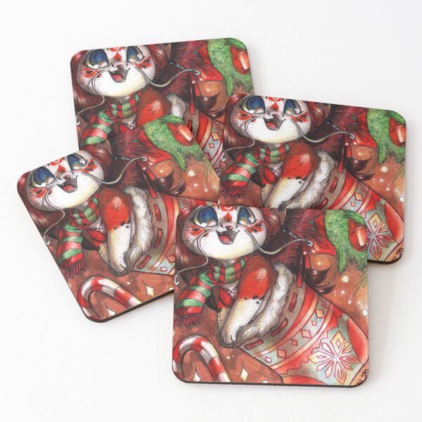 Item preview, Chibi Furries - Christmas sock designed and sold by Furiarossa.