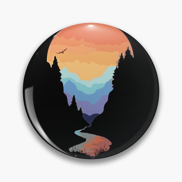 Item preview, Forest Evening Painting  designed and sold by Libaz.