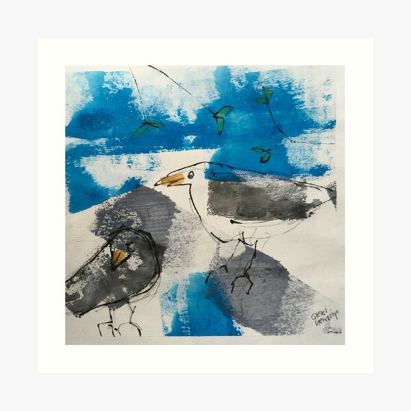 Sea Birds Kunstdruck
