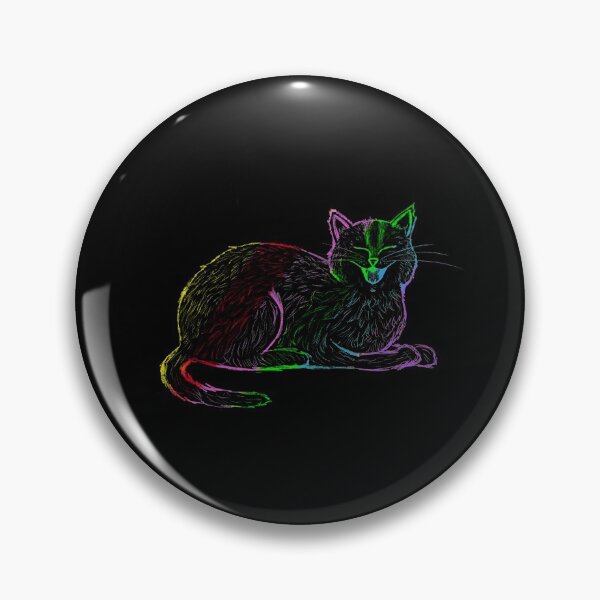 Item preview, Screaming Cat (Rainbow) designed and sold by Livia1209.