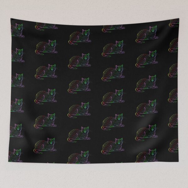 Item preview, Screaming Cat (Rainbow) designed and sold by Livia1209.