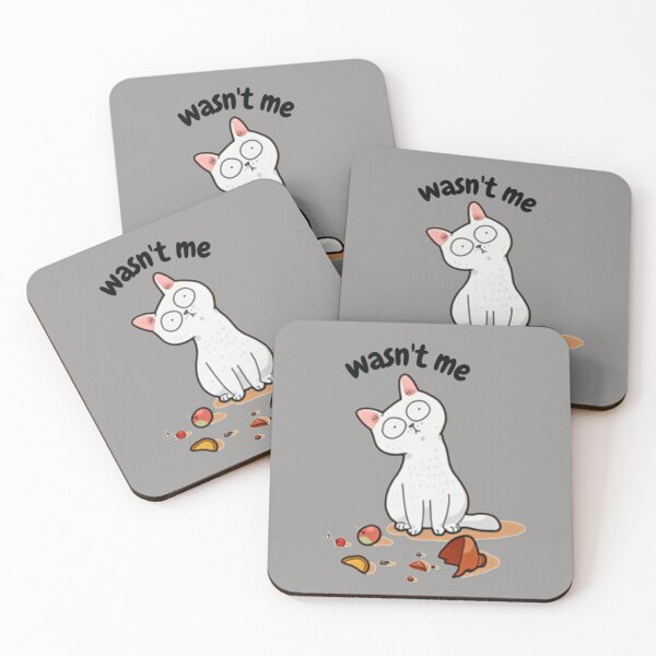 Item preview, It wasn't me cat. Funny cat quotes. Cats designed and sold by soniaaseguin.